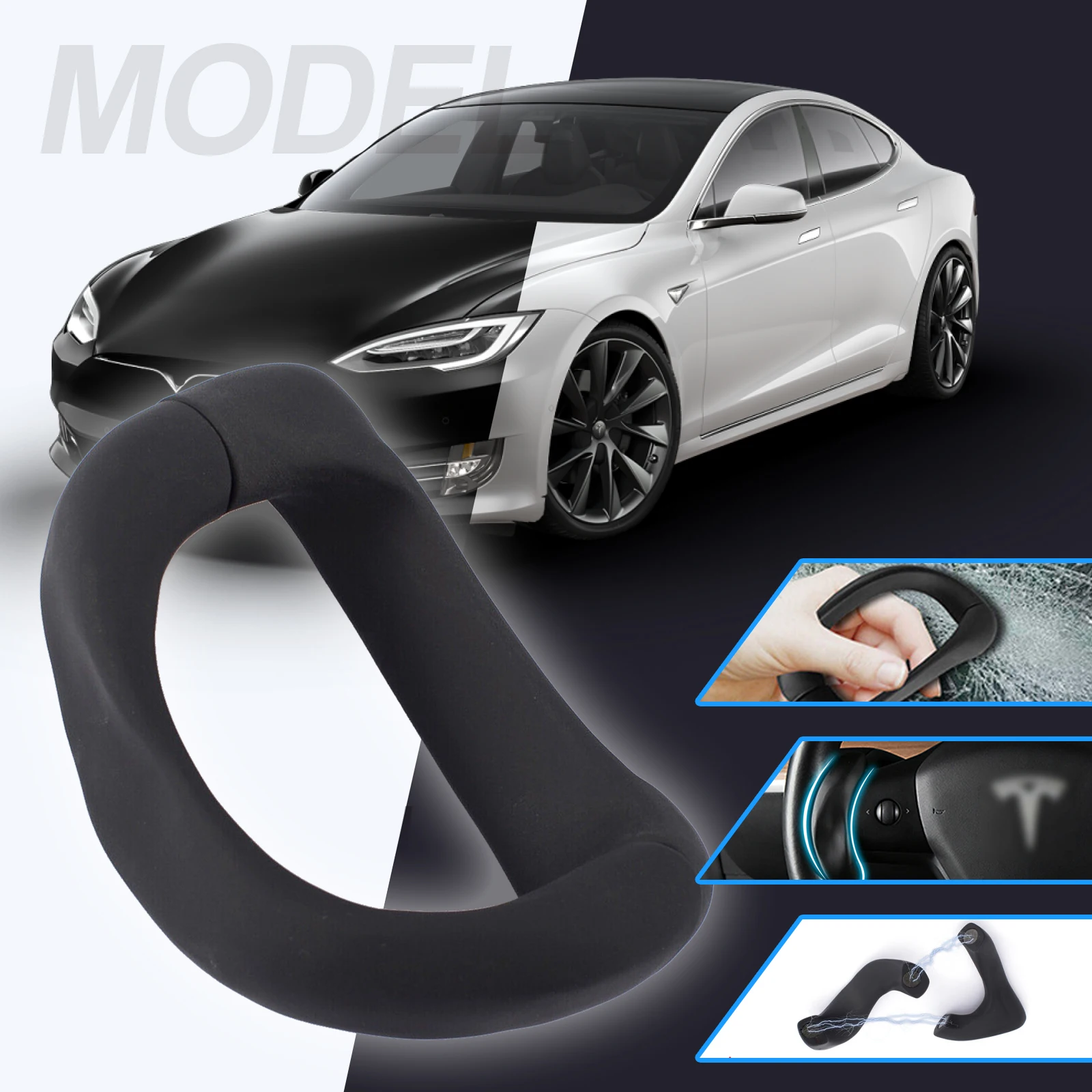 For Tesla Model 3 Y S X Driving Steering Wheel Holder FSD AP Assisted Automotive Interior Accessories
For Tesla Model 3 Y S X Driving Steering Wheel Holder FSD AP Assisted Automotive Interior Accessories