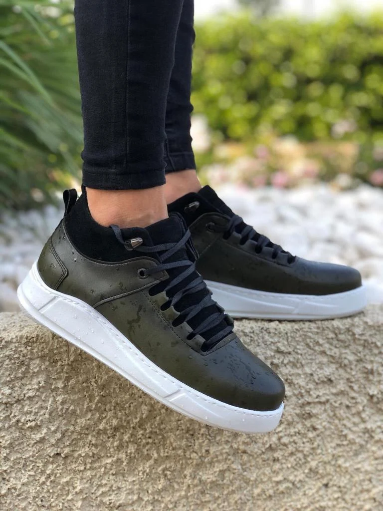 BOA Causal Men Shoes Khaki Green Color White High Outsole Lace-Up Classic Half Wrist Original Design Fashion Summer Fall BA0006
BOA Causal Men Shoes Khaki Green Color White High Outsole Lace-Up Classic Half Wrist Original Design Fashion Summer Fall BA0006