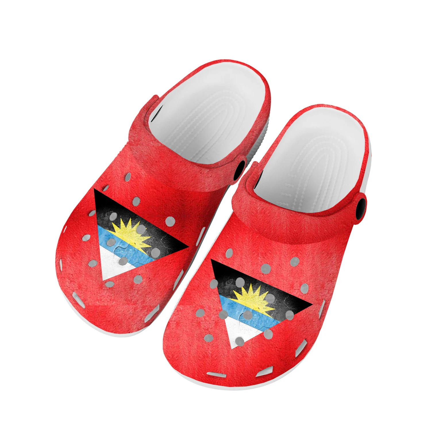 Antigua and Barbuda Flag Home Clogs Custom Water Shoes Mens Womens Teenager Shoe Garden Clog Breathable Beach Hole Slippers
Antigua and Barbuda Flag Home Clogs Custom Water Shoes Mens Womens Teenager Shoe Garden Clog Breathable Beach Hole Slippers