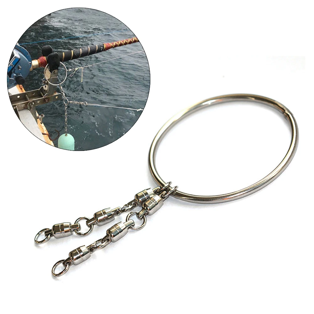 1pcs Sea Boat Stainless-Steel Heavy Duty Ball Bearing Swivels Super Strength With Big Solid Ring Saltwater Fishing Rig Connector
1pcs Sea Boat Stainless-Steel Heavy Duty Ball Bearing Swivels Super Strength With Big Solid Ring Saltwater Fishing Rig Connector
