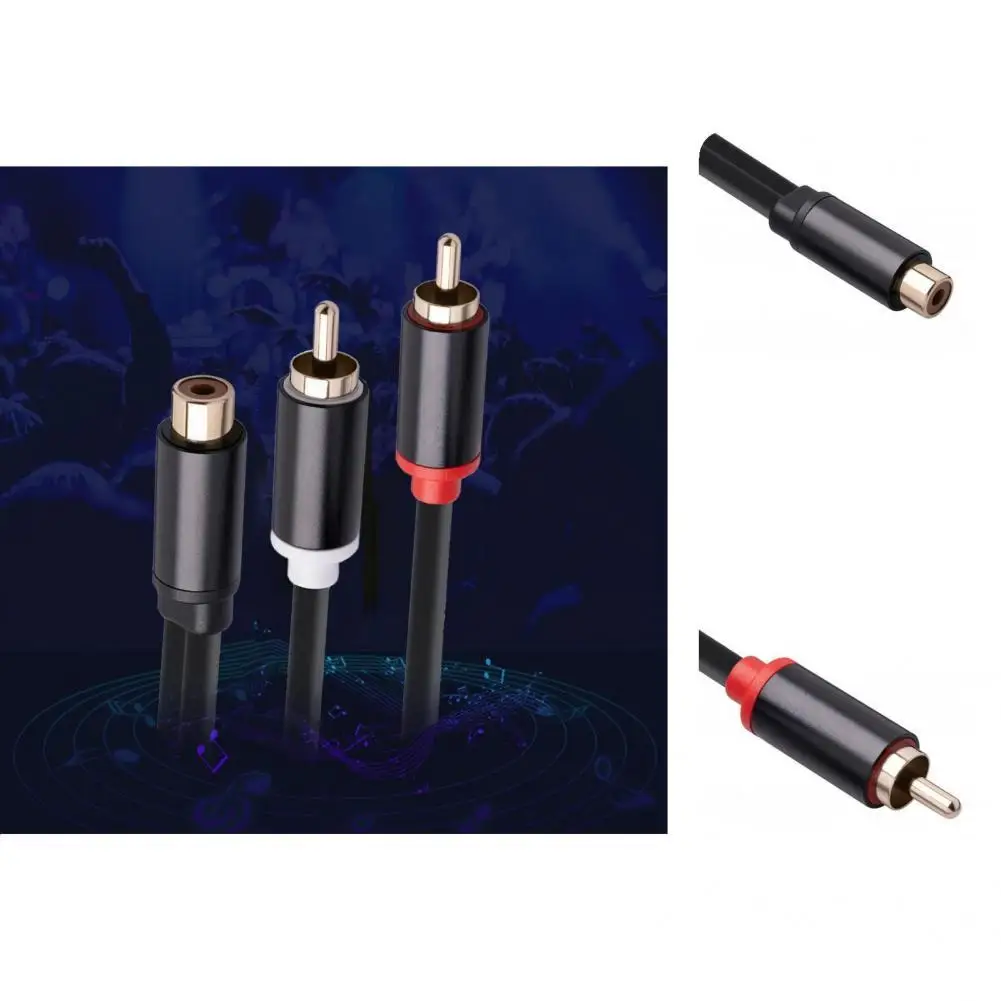Anti-interference 0.3m RCA Female to Dual RCA Male Audio Extension Cord for Speaker System
Anti-interference 0.3m RCA Female to Dual RCA Male Audio Extension Cord for Speaker System