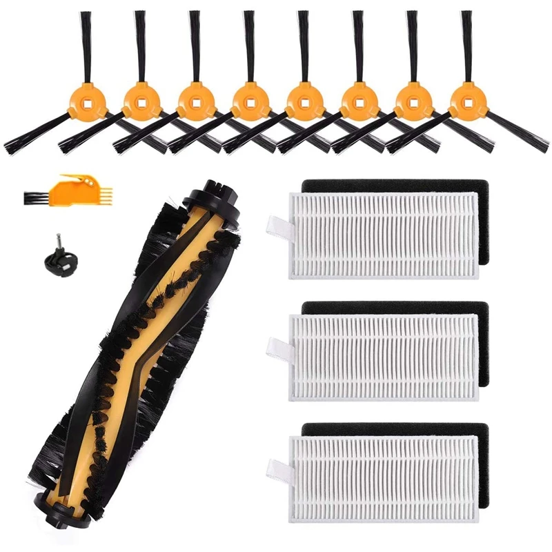 17Pcs Side Brush Caster Filter for ECOVACS DEEBOT 600 601 605 710 N79 N79S Vacuum Cleaner Spare Accessories
17Pcs Side Brush Caster Filter for ECOVACS DEEBOT 600 601 605 710 N79 N79S Vacuum Cleaner Spare Accessories