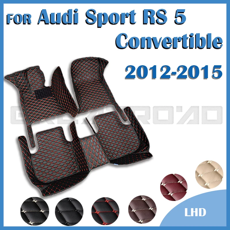Автомобильные коврики для Audi Sport RS 5 Convertible 2012 2013 2014 2015, автомобильные накладки на ножки, коврик, крышка, аксессуары для интерьера
Автомобильные коврики для Audi Sport RS 5 Convertible 2012 2013 2014 2015, автомобильные накладки на ножки, коврик, крышка, аксессуары для интерьера