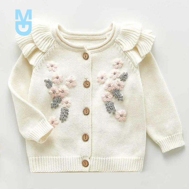 New Spring Autumn Infant Baby Girls Knit Long Sleeve Flower Coat + Braces Rompers Clothing Sets Kids Girl Suit Clothes 0-3Yrs
New Spring Autumn Infant Baby Girls Knit Long Sleeve Flower Coat + Braces Rompers Clothing Sets Kids Girl Suit Clothes 0-3Yrs