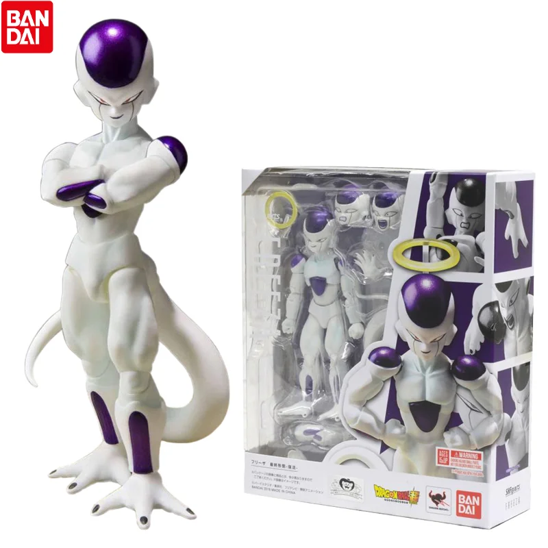 BANDAI Anime Figures Dragon Ball Z Resurrection Frieza SHF Anime Action Figures Super Model Toys for Children Birthday Gift 14cm
BANDAI Anime Figures Dragon Ball Z Resurrection Frieza SHF Anime Action Figures Super Model Toys for Children Birthday Gift 14cm