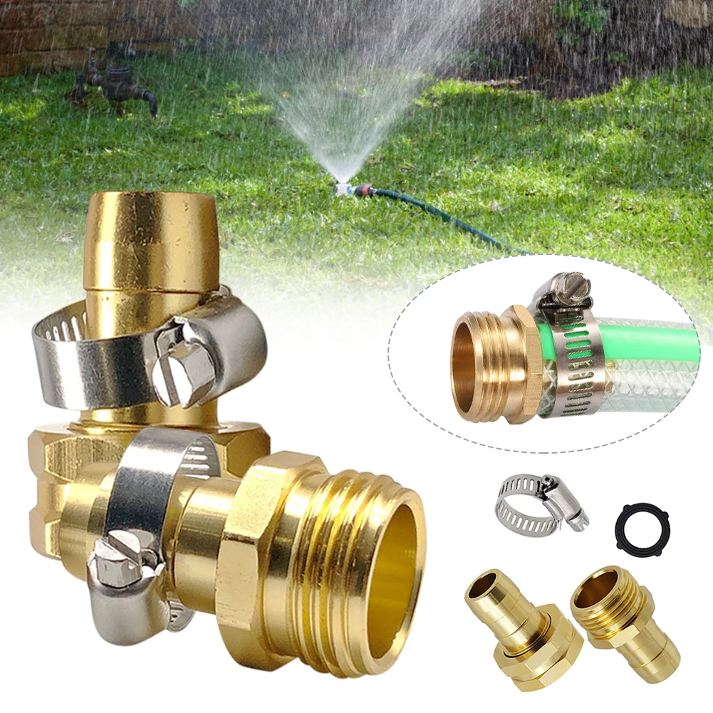 2pcs 3/4" 5/8" Garden Hose Connectors Garden Irrigation Quick Connector with Clamps Faucet Adapters Pipe Hose Repair Fittings
2pcs 3/4" 5/8" Garden Hose Connectors Garden Irrigation Quick Connector with Clamps Faucet Adapters Pipe Hose Repair Fittings