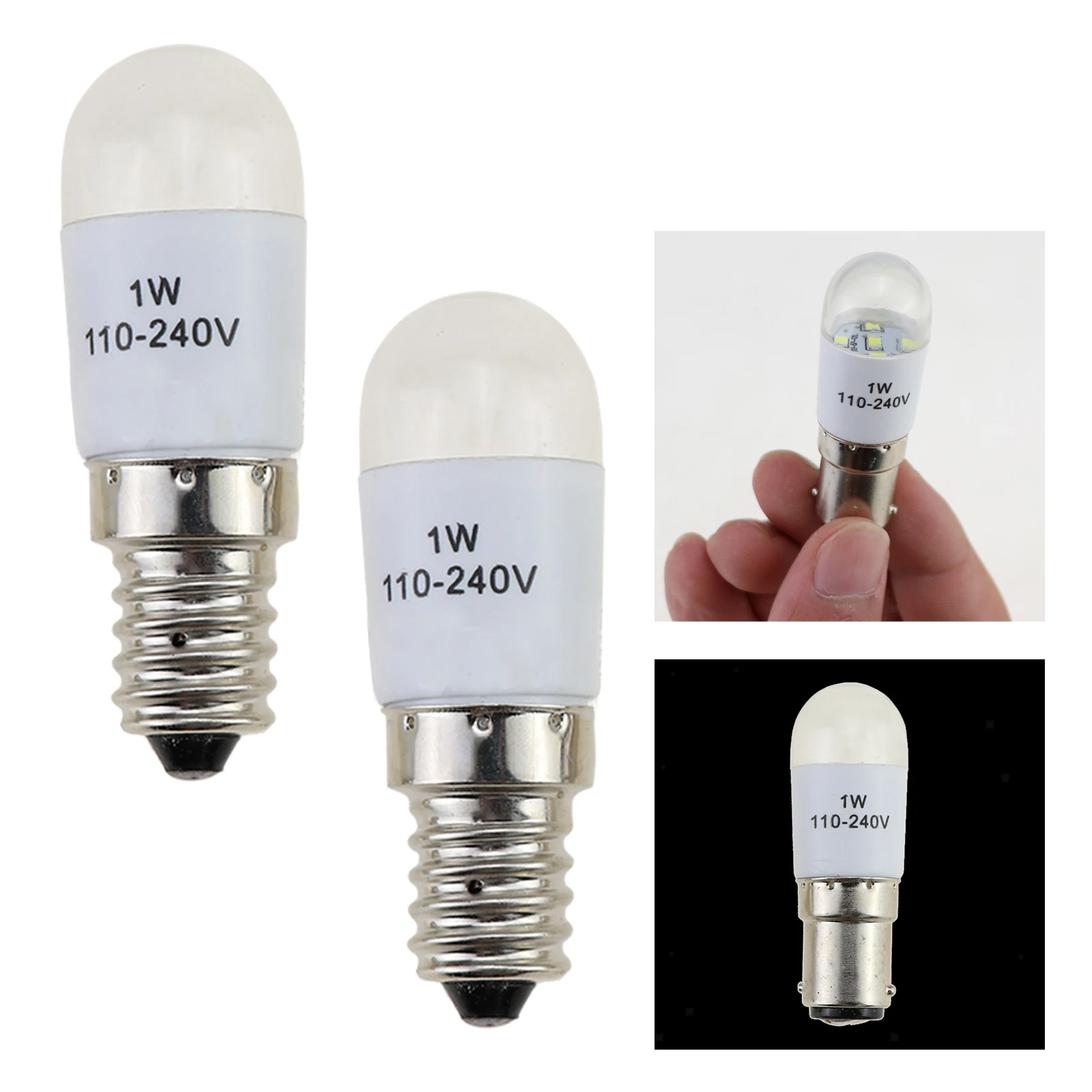 2x sewing machine replacement bulb, sewing machine lamp bulb BA15D Home Sewing Machine Fits
2x sewing machine replacement bulb, sewing machine lamp bulb BA15D Home Sewing Machine Fits