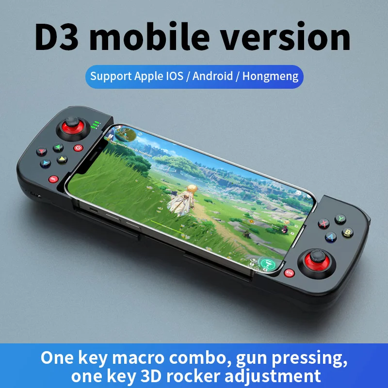 Mobile Phone Wireless Bluetooth 5.0 Game Handle, Android/Ios Direct Connection MFI Mobile Game Stretching Handle Surprise price
Mobile Phone Wireless Bluetooth 5.0 Game Handle, Android/Ios Direct Connection MFI Mobile Game Stretching Handle Surprise price