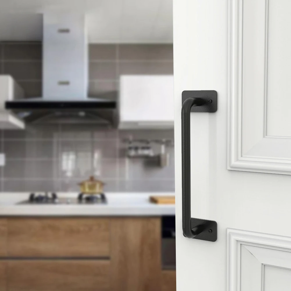 223*60*37mm Black Carbon Steel Barn Door Pull Handle For Sheds Sliding Doors Garages Furniture Hardware Supplies Door Handles
223*60*37mm Black Carbon Steel Barn Door Pull Handle For Sheds Sliding Doors Garages Furniture Hardware Supplies Door Handles