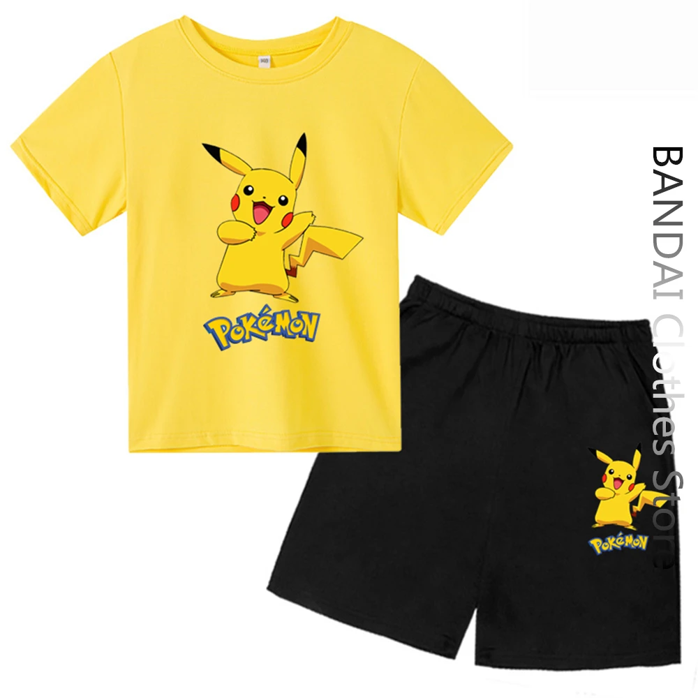 Pokemon Tshirt Set Kids Clothing Tops Boy T-shirt Game Women T Shirts Funny Anime Pikachu Short Sleeve Tee Baby Girls Tshirt
Pokemon Tshirt Set Kids Clothing Tops Boy T-shirt Game Women T Shirts Funny Anime Pikachu Short Sleeve Tee Baby Girls Tshirt