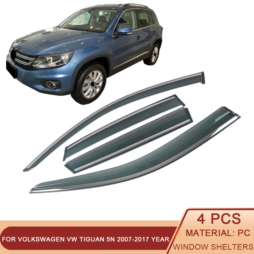 For VOLKSWAGEN VW Tiguan 5N 2007-2017 Car Window Sun Rain Shade Visor Shield Shelter Protector Cover Frame Sticker Accessories
For VOLKSWAGEN VW Tiguan 5N 2007-2017 Car Window Sun Rain Shade Visor Shield Shelter Protector Cover Frame Sticker Accessories
