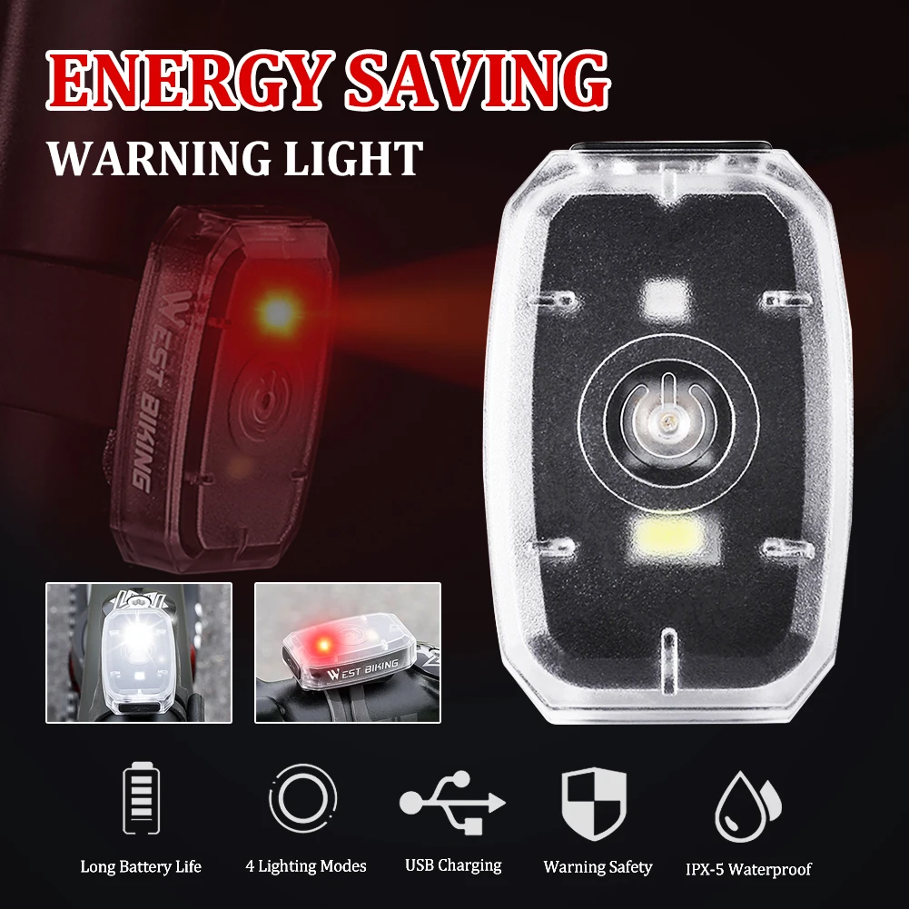 Bicycle Rear Light Waterproof MTB Bicycle Light USB Charge LED Taillight Flash Tail Safety Bike Warning Light Red/White Light
Bicycle Rear Light Waterproof MTB Bicycle Light USB Charge LED Taillight Flash Tail Safety Bike Warning Light Red/White Light