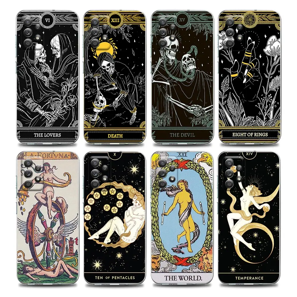 Le Tarot Egyptien de Dusserre Art Clear Phone Case for Samsung A01 A02 A02s A11 A12 A21 A31 A41 A32 A51 A71 A42 A52 A72 Silicone
Le Tarot Egyptien de Dusserre Art Clear Phone Case for Samsung A01 A02 A02s A11 A12 A21 A31 A41 A32 A51 A71 A42 A52 A72 Silicone