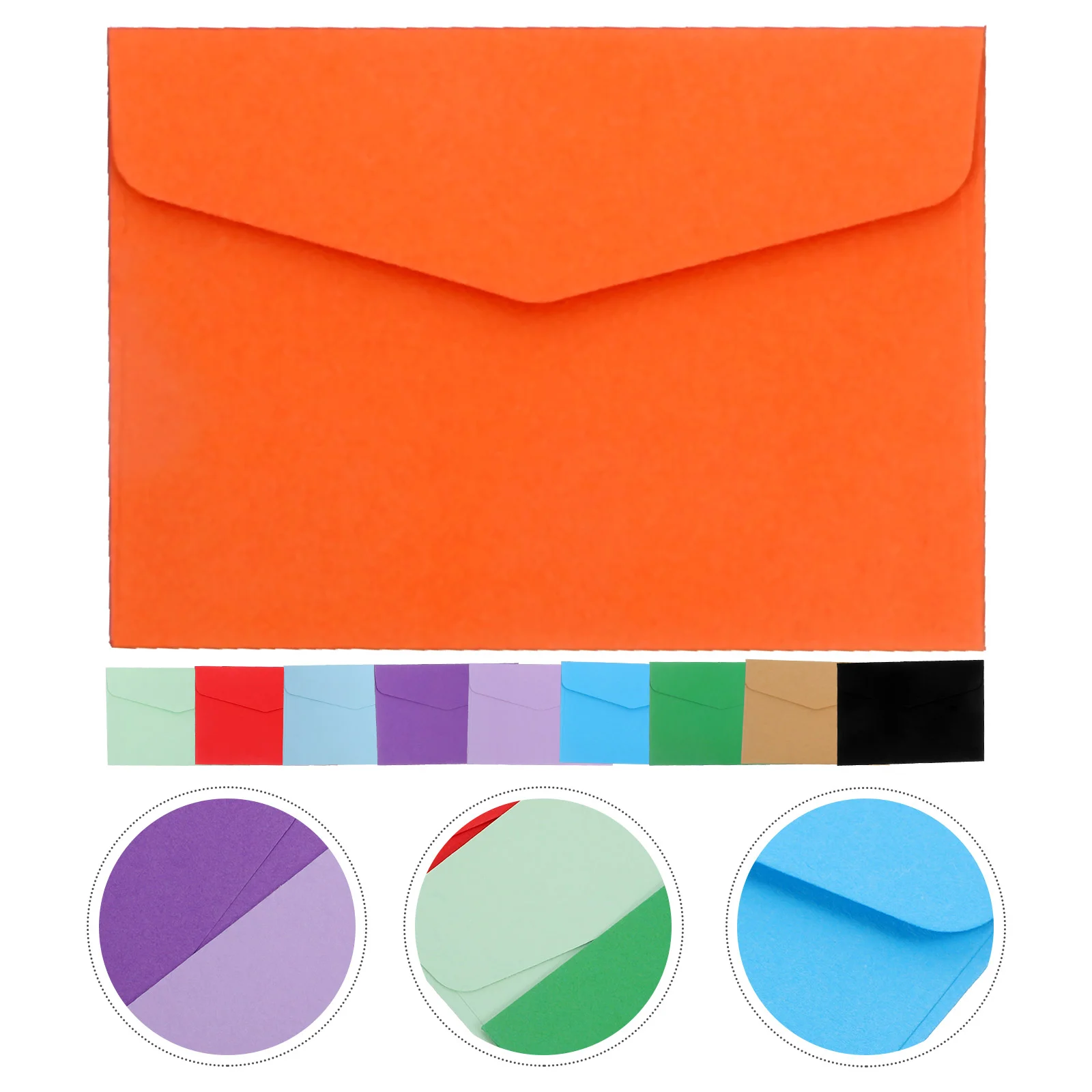 

60Pcs Small Cash Envelopes Money Storage Envelopes Budget Envelopes Colorful Small Paper Envelopes