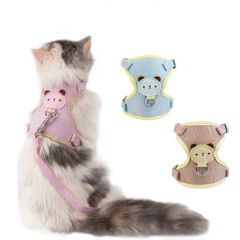 Pet Cat Harnesses Vest Cat Dog Harness And Leash Set For Chihuahua Pug Small Medium Chest Strap Walking Lead Leash
Pet Cat Harnesses Vest Cat Dog Harness And Leash Set For Chihuahua Pug Small Medium Chest Strap Walking Lead Leash