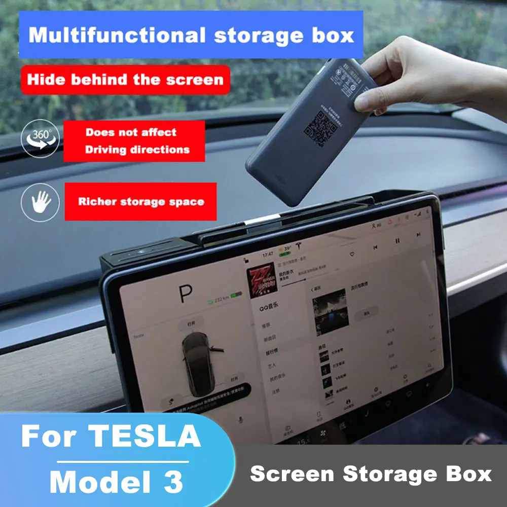 Hidden Storage Parking Phone Numberfor Tesla Model 3 Y Tissue Box Hi-pass Holder Behind Screen Large Space Decor
Hidden Storage Parking Phone Numberfor Tesla Model 3 Y Tissue Box Hi-pass Holder Behind Screen Large Space Decor