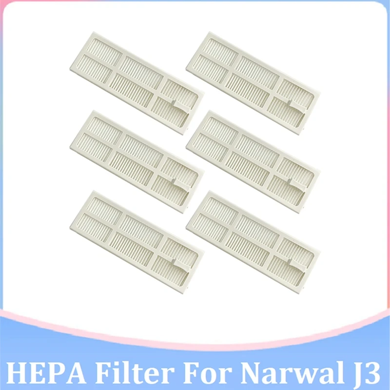 HEPA Filter Household Cleaning Filters Household Filters Washable Filters For Narwal J3 6Pcs 
HEPA Filter Household Cleaning Filters Household Filters Washable Filters For Narwal J3 6Pcs