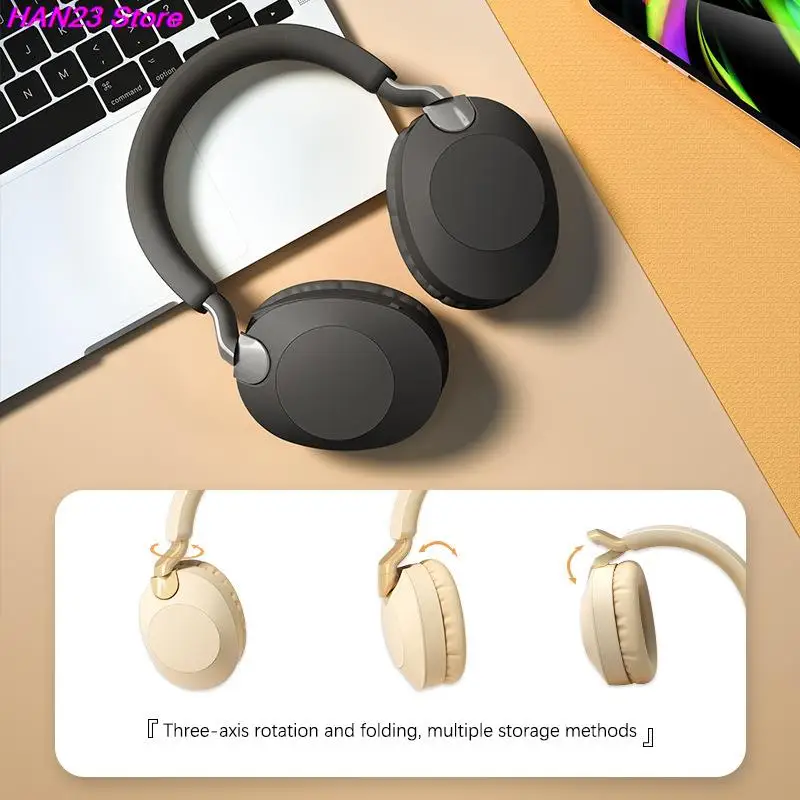 New 1PC 40mm Wireless Bluetooth Headphone Rotatable Folding Microphone Noise Reduction Subwoofer Music Game Headset Earphone
New 1PC 40mm Wireless Bluetooth Headphone Rotatable Folding Microphone Noise Reduction Subwoofer Music Game Headset Earphone