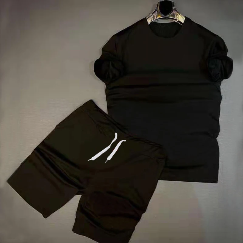 Комплект мужской спортивной одежды, спортивная одежда с коротким рукавом и шорты, мужская мода, спортивная одежда для бега и фитнеса 12
Комплект мужской спортивной одежды, спортивная одежда с коротким рукавом и шорты, мужская мода, спортивная одежда для бега и фитнеса 12
