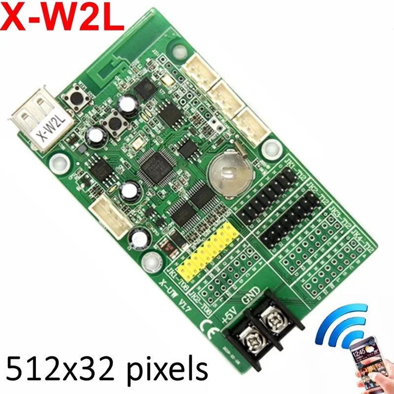 USB LED контроллер X-U2L/X-W2L/X-W3L для LED-модулей P10
USB LED контроллер X-U2L/X-W2L/X-W3L для LED-модулей P10