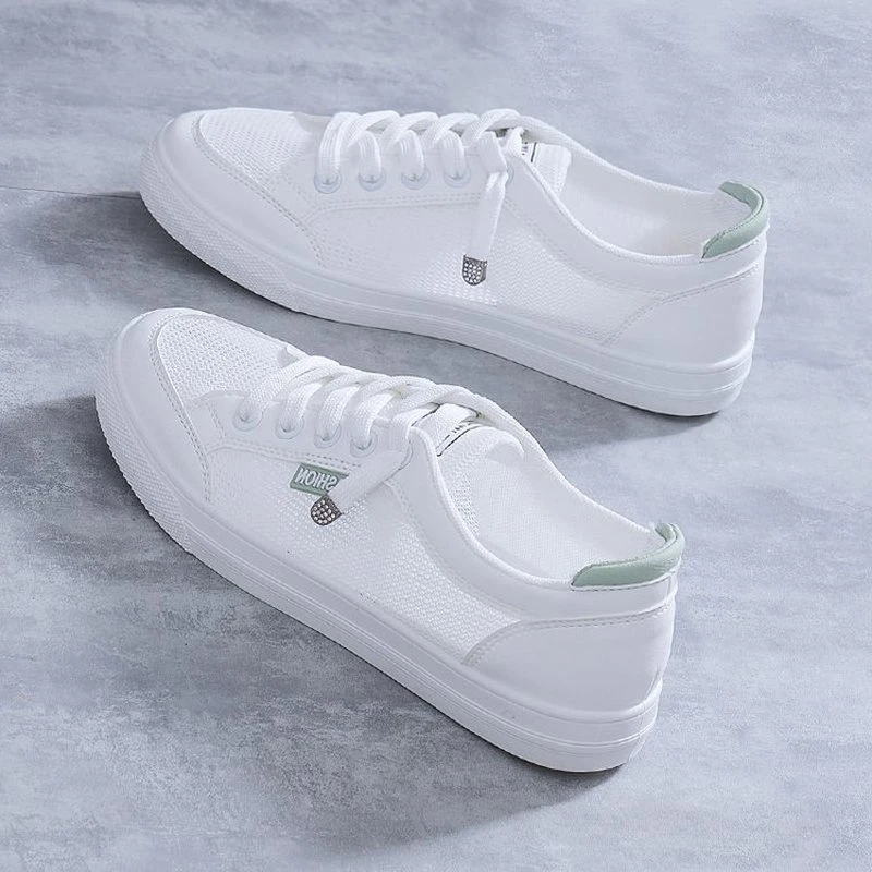 Women Sneakers Spring Autumn Breathable Flats Solid Color Mesh Shoes Young Woman Casual White Shoes Women's Vulcanize Shoes
Women Sneakers Spring Autumn Breathable Flats Solid Color Mesh Shoes Young Woman Casual White Shoes Women's Vulcanize Shoes
