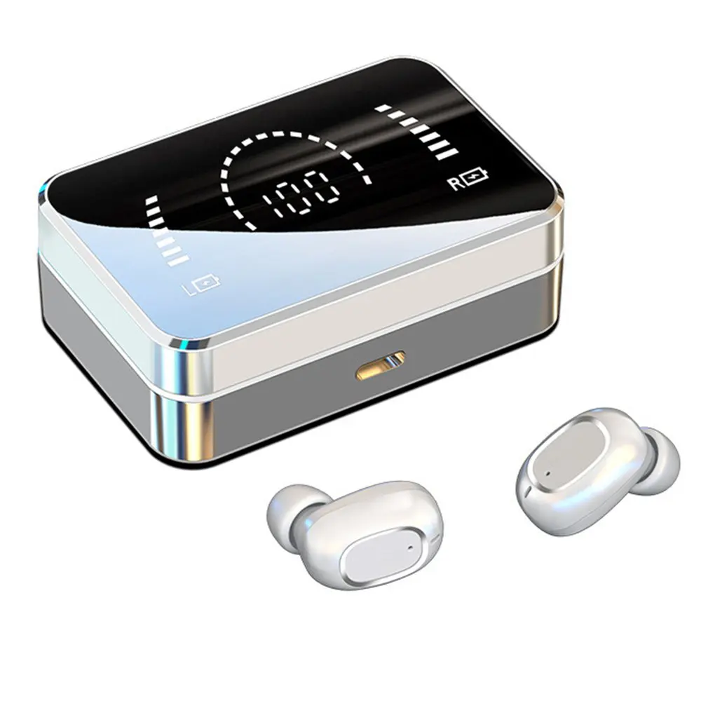 TWS 5.0 Wireless Headphones 3500mAh Charging Box Waterproof Bluetooth-compatible Earphones Noise Reduction Earbuds
TWS 5.0 Wireless Headphones 3500mAh Charging Box Waterproof Bluetooth-compatible Earphones Noise Reduction Earbuds