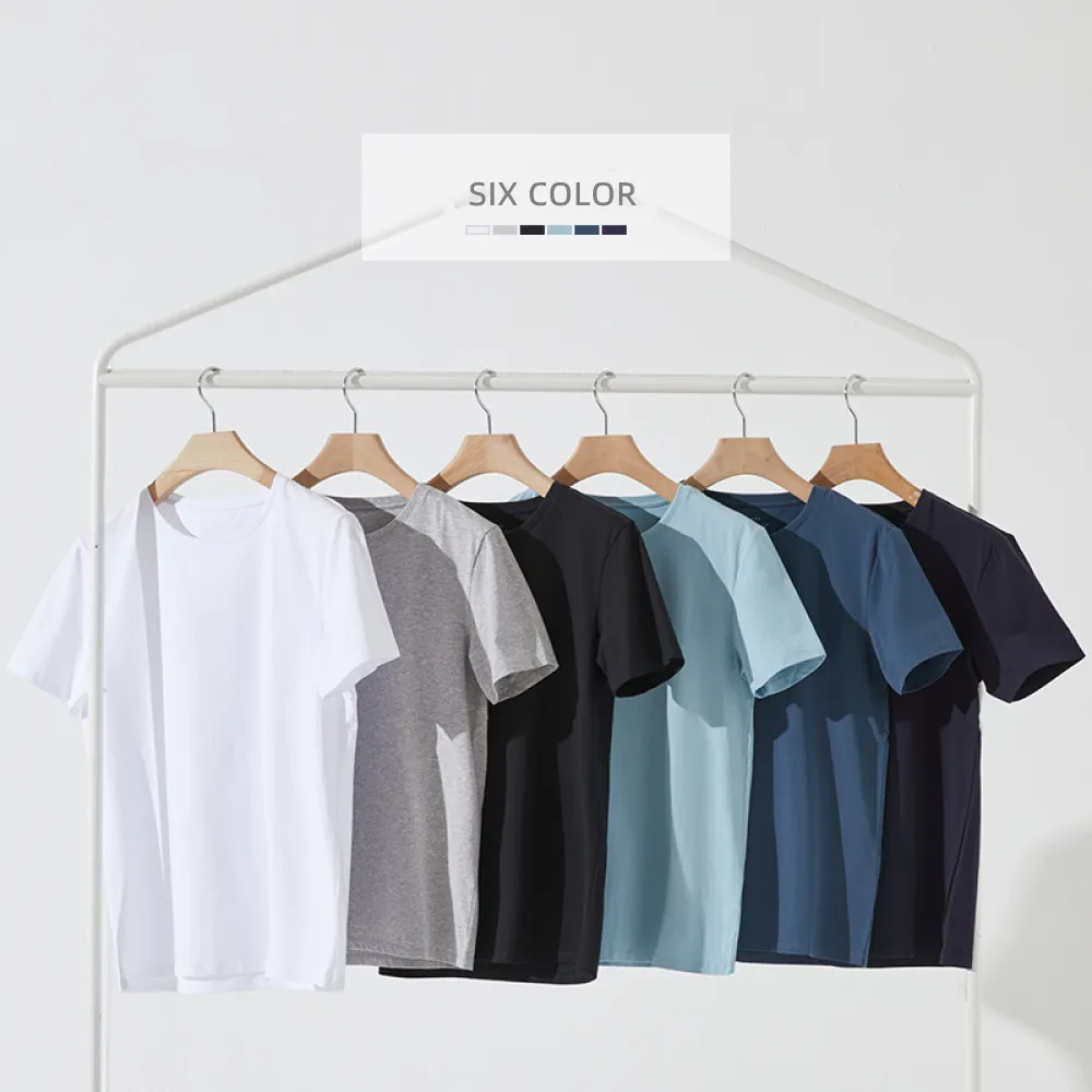 Me&City Solid Color Short SleeveT-Shirt For Men Summer Cotton High Quality O-Neck Tees Casual Comfort Plus Size Hot Sale Tops
Me&City Solid Color Short SleeveT-Shirt For Men Summer Cotton High Quality O-Neck Tees Casual Comfort Plus Size Hot Sale Tops
