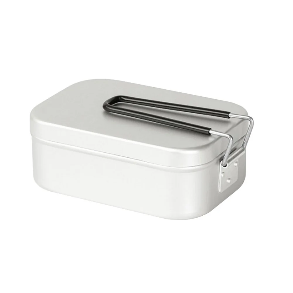 Outdoor Cooking Artifact Aluminum Alloy Lunch Box Camping And Picnicking Square Lunch Box Travel Portability Bento Container
Outdoor Cooking Artifact Aluminum Alloy Lunch Box Camping And Picnicking Square Lunch Box Travel Portability Bento Container