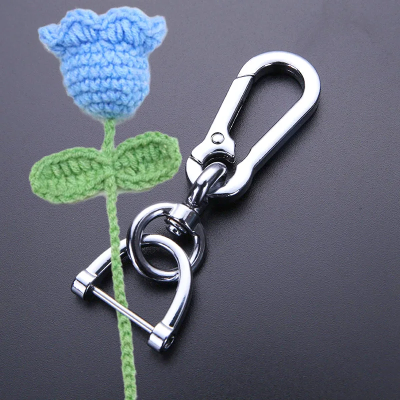 5PCS Creative Crochet Flowers Pendant Sweet Wool Tulip Bud Leaves DIY Handmade Car Key Bags Hanging Ornaments Home Decoration
5PCS Creative Crochet Flowers Pendant Sweet Wool Tulip Bud Leaves DIY Handmade Car Key Bags Hanging Ornaments Home Decoration