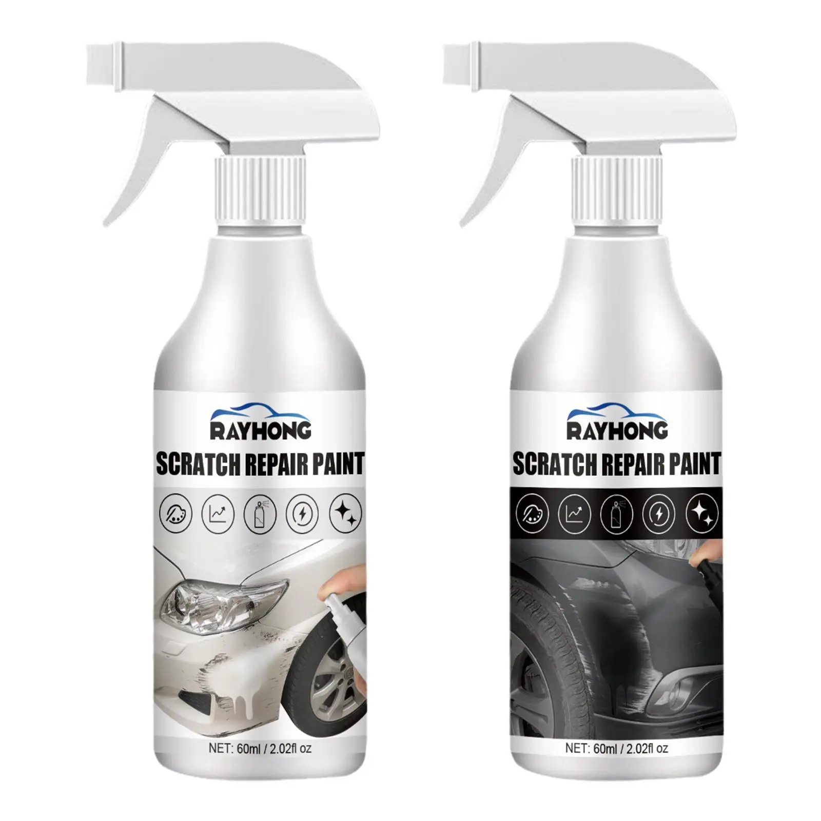 60ml Car Scratch Repair Spray Black White Scratch Remover Car Polishing Self-Painting Car Scratch Protection
60ml Car Scratch Repair Spray Black White Scratch Remover Car Polishing Self-Painting Car Scratch Protection