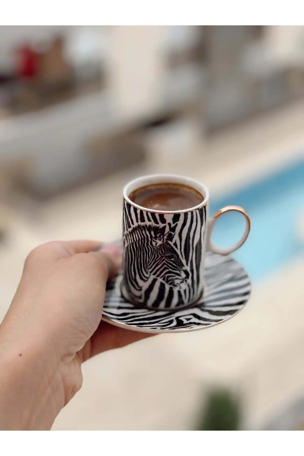 Amazing Turkish Greek Arabic Coffee & Espresso Cup Set Zebra Patterned Turkish Coffee Cup Set 2 Psc.
Amazing Turkish Greek Arabic Coffee & Espresso Cup Set Zebra Patterned Turkish Coffee Cup Set 2 Psc.