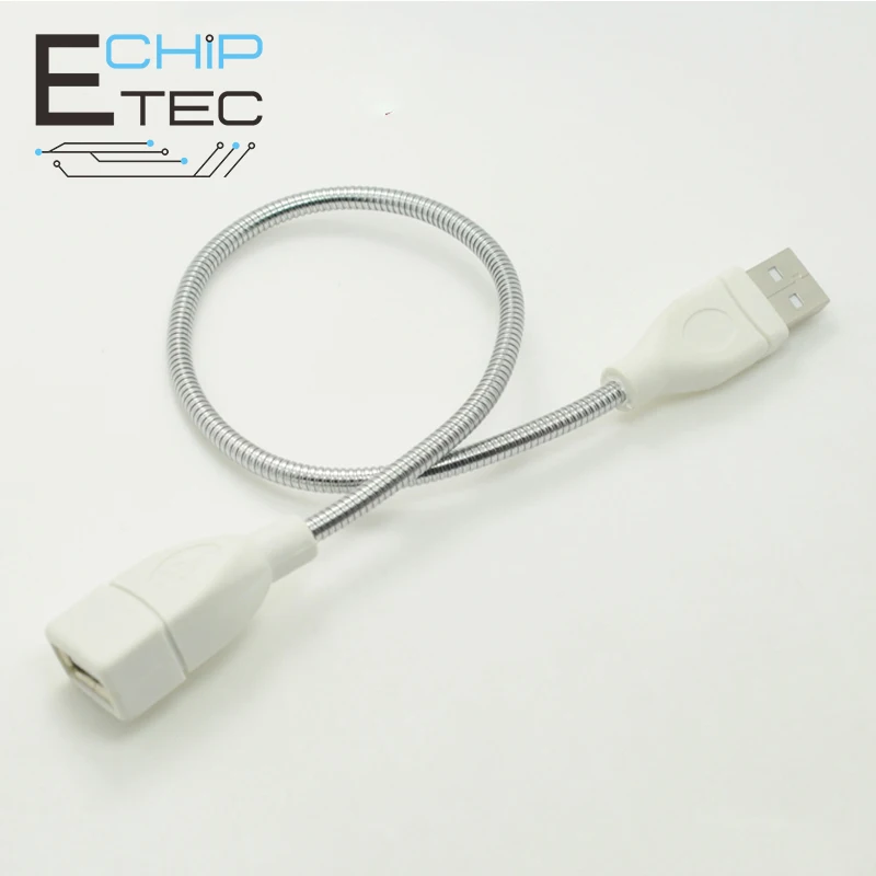 Flexible Metal USB Extension Cord Male to Female Power Cord Metal Hose Line for USB Bulbs
Flexible Metal USB Extension Cord Male to Female Power Cord Metal Hose Line for USB Bulbs