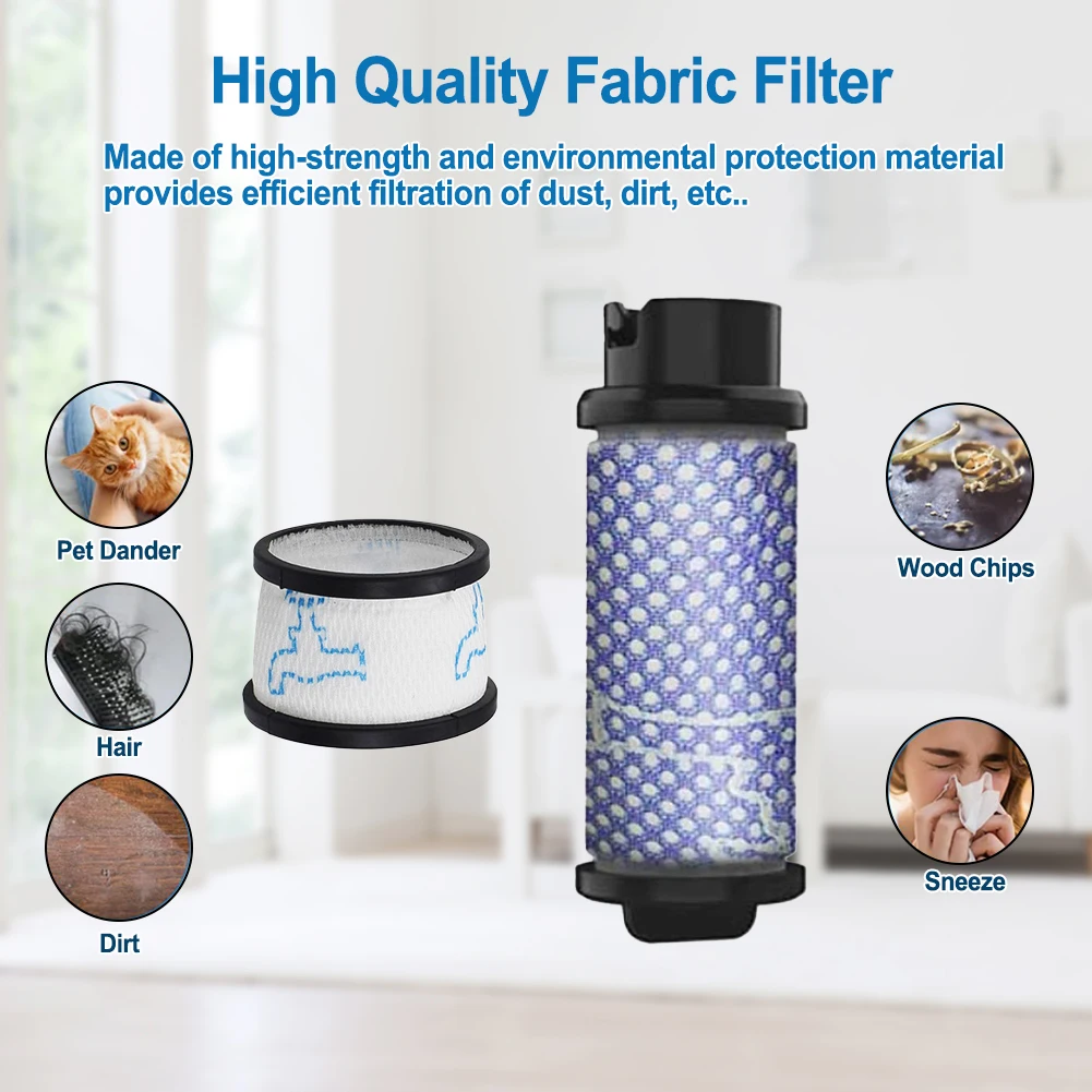 2pcs Vacuum Cleaner Filters For INSE Cordless Vacuum Cleaner N5 S6 S6P S600 Washable Reusable Filters Home-appliance Accessories
2pcs Vacuum Cleaner Filters For INSE Cordless Vacuum Cleaner N5 S6 S6P S600 Washable Reusable Filters Home-appliance Accessories