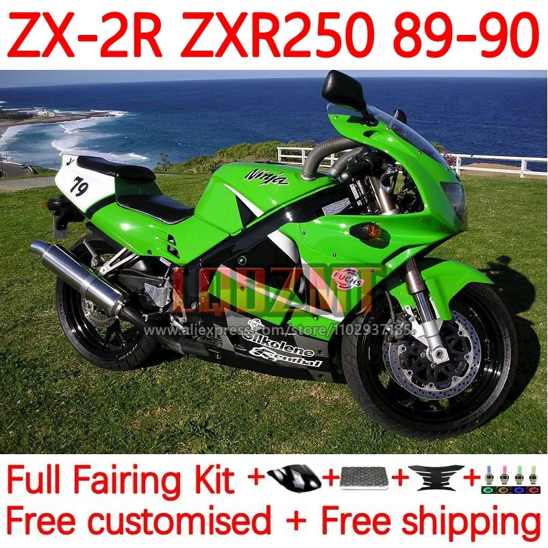 Stock Green Frame Kit For KAWASAKI NINJA ZXR-250 ZX2R ZXR 250 C ZX-2R ZX 2R R250 ZXR250 1989 1990 ZX-R250 89 90 Fairing 22No.45
Stock Green Frame Kit For KAWASAKI NINJA ZXR-250 ZX2R ZXR 250 C ZX-2R ZX 2R R250 ZXR250 1989 1990 ZX-R250 89 90 Fairing 22No.45