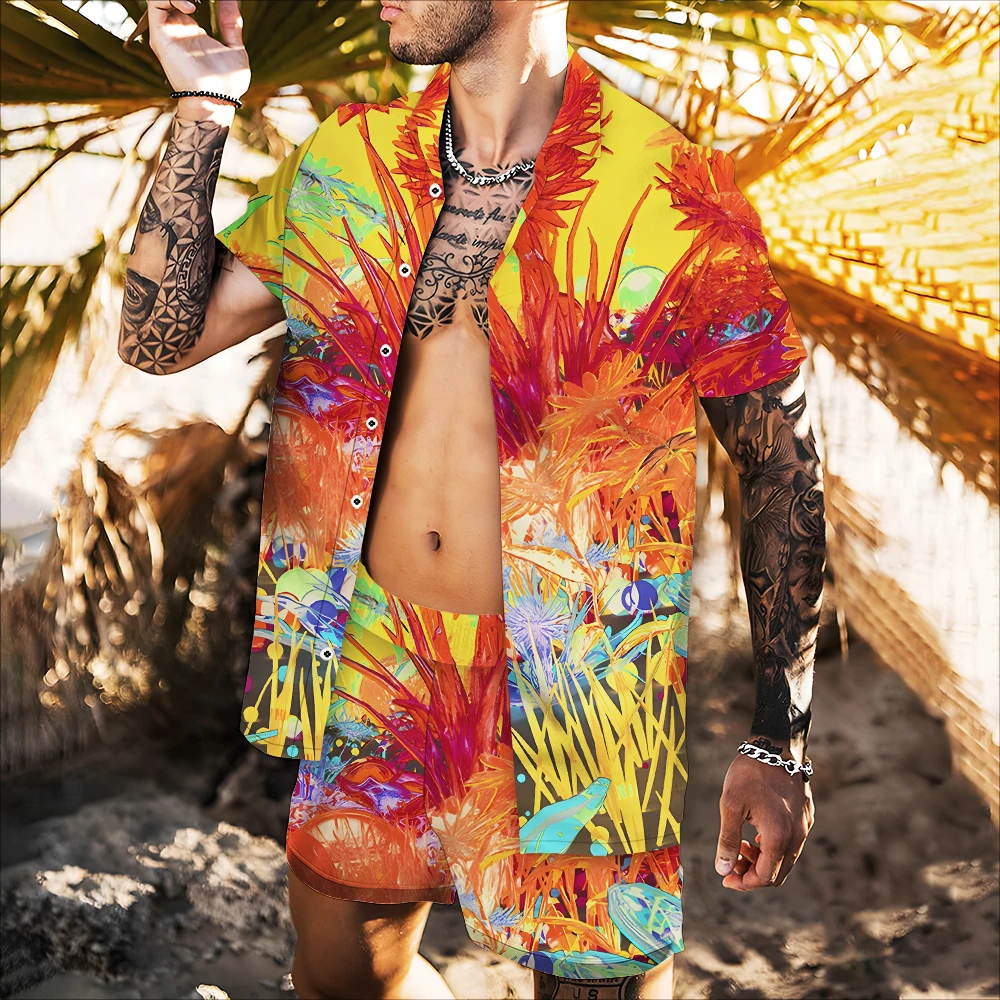 Summer 2022 new ins harajuku short sleeve floral shirt Hawaiian beach vacation fashion trend loose 3d print thin broken fl
Summer 2022 new ins harajuku short sleeve floral shirt Hawaiian beach vacation fashion trend loose 3d print thin broken fl