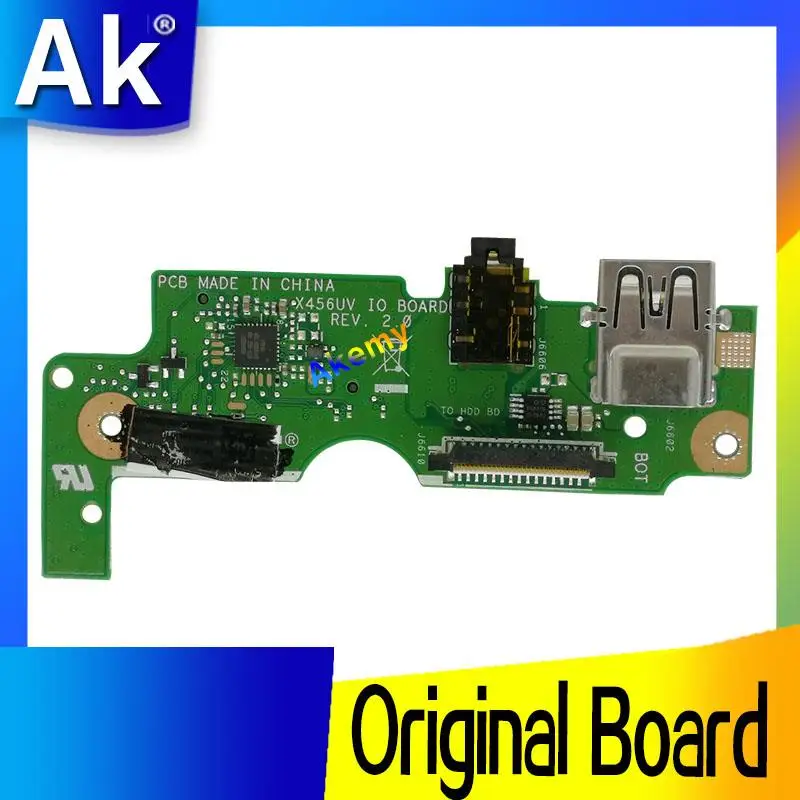 Original For ASUS X456UV USB AUDIO SD CARD BOARD X456UV IO BOARD REV 2.0 Tested good free shipping
Original For ASUS X456UV USB AUDIO SD CARD BOARD X456UV IO BOARD REV 2.0 Tested good free shipping