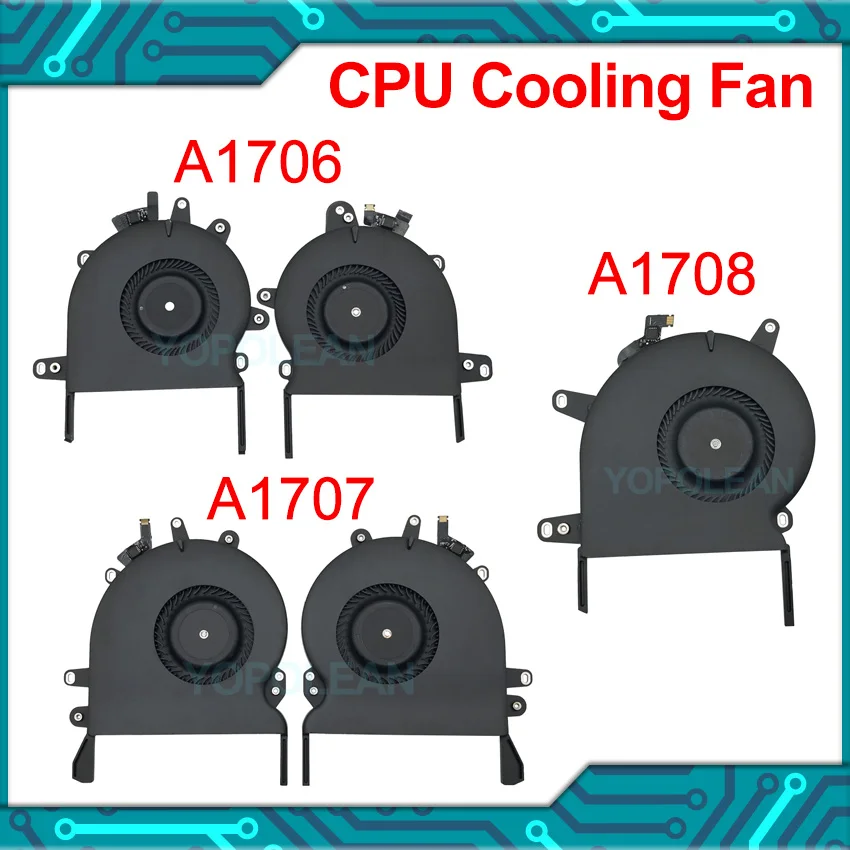 Original Laptop Cooler Fan Set for MacBook Pro Retina 13" 15" A1706 A1707 A1708 CPU Cooling Fan 2016 2017
Original Laptop Cooler Fan Set for MacBook Pro Retina 13" 15" A1706 A1707 A1708 CPU Cooling Fan 2016 2017