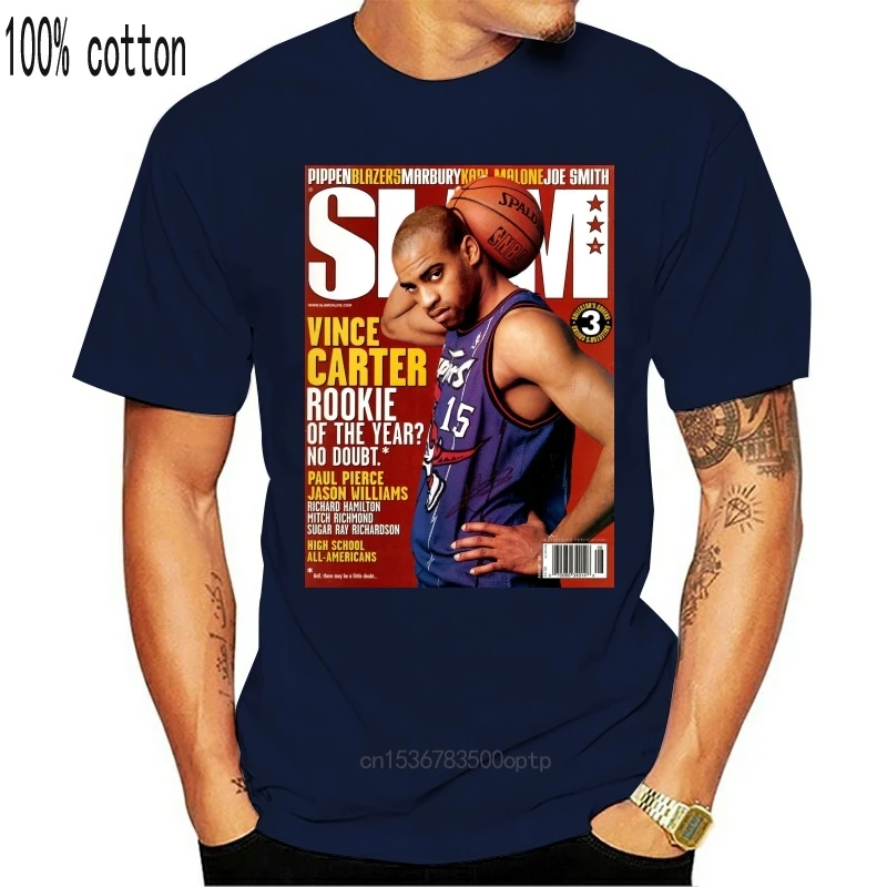 Men Toronto T SHIRT Raptors Carter Slam Cover T Shirt Short Sleeve Discount 100 % Cotton T-Shirts Top Tee Plus Size
Men Toronto T SHIRT Raptors Carter Slam Cover T Shirt Short Sleeve Discount 100 % Cotton T-Shirts Top Tee Plus Size