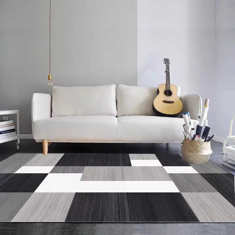 Nordic Style Carpets Living Room Lattice Large Carpet Home Decoration Sofa Coffee Table Rugs High Quality Bedroom Non-slip Rug
Nordic Style Carpets Living Room Lattice Large Carpet Home Decoration Sofa Coffee Table Rugs High Quality Bedroom Non-slip Rug