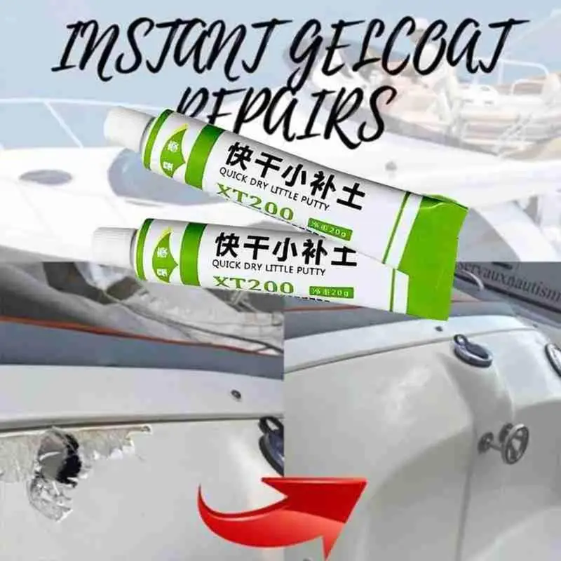 Fiberglass Boat Repair Paste Quick-drying Putty Paint Scratch Repairing Agent Gray Paint Repair Eye-filling U2l0
Fiberglass Boat Repair Paste Quick-drying Putty Paint Scratch Repairing Agent Gray Paint Repair Eye-filling U2l0