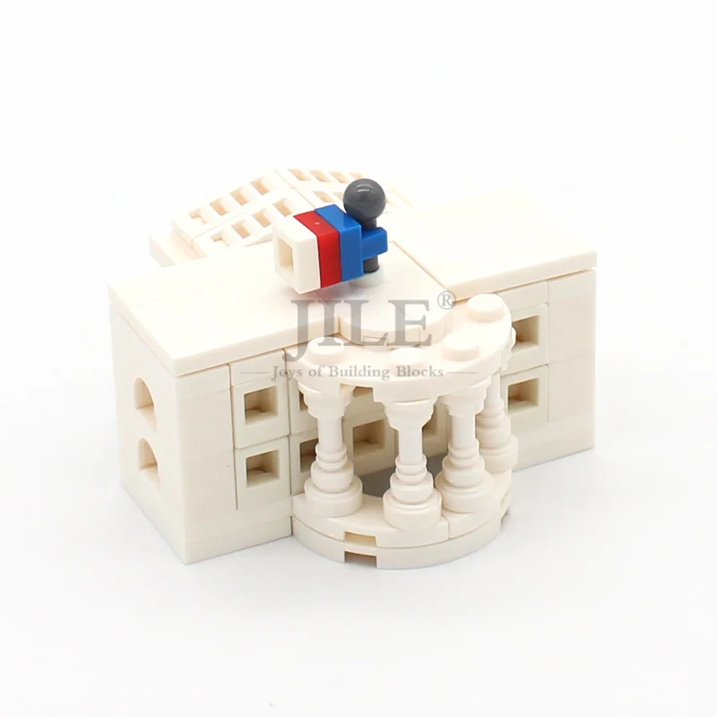 MOC MINI Attractions White House World Famous Architecture Building Brick Blocks Construction Model Creative Toy Children Gift
MOC MINI Attractions White House World Famous Architecture Building Brick Blocks Construction Model Creative Toy Children Gift