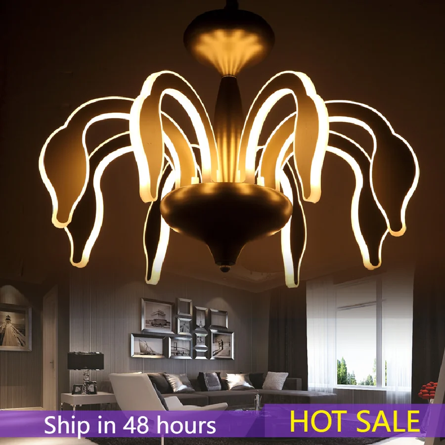 Modern Creative Pendant Lights Light for Sitting Room Bedroom With LED Bulbs ,acrylic+metal 6/8 heads
Modern Creative Pendant Lights Light for Sitting Room Bedroom With LED Bulbs ,acrylic+metal 6/8 heads