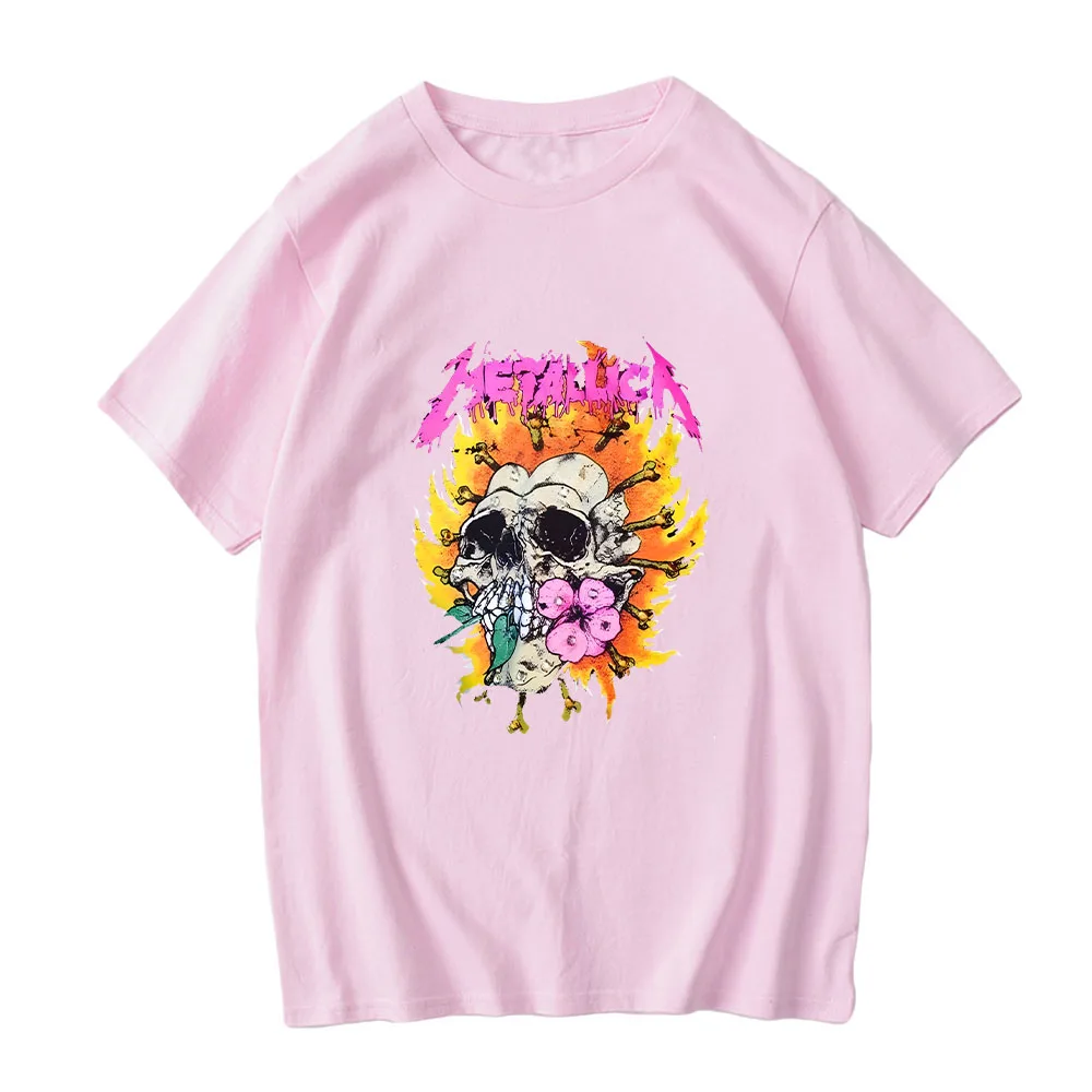 Mmetallicaa Heave Metal Rock Band Cotton T Shirt Oversized Men Clothes for Male Fashion Summer Top Loose and Comfortable Tees
Mmetallicaa Heave Metal Rock Band Cotton T Shirt Oversized Men Clothes for Male Fashion Summer Top Loose and Comfortable Tees