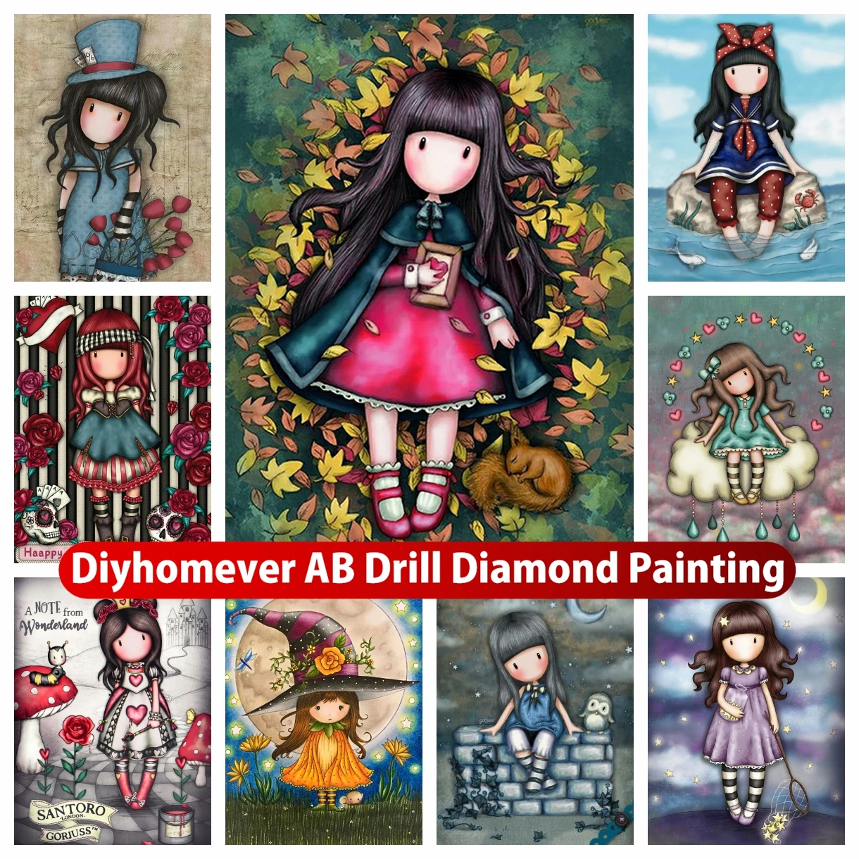 Cartoon Girl Princess 5D DIY AB Diamond Painting Mosaic Cute Elf Cross Stitch Embroidery Handmade Rhinestones Home Decor Gift
Cartoon Girl Princess 5D DIY AB Diamond Painting Mosaic Cute Elf Cross Stitch Embroidery Handmade Rhinestones Home Decor Gift