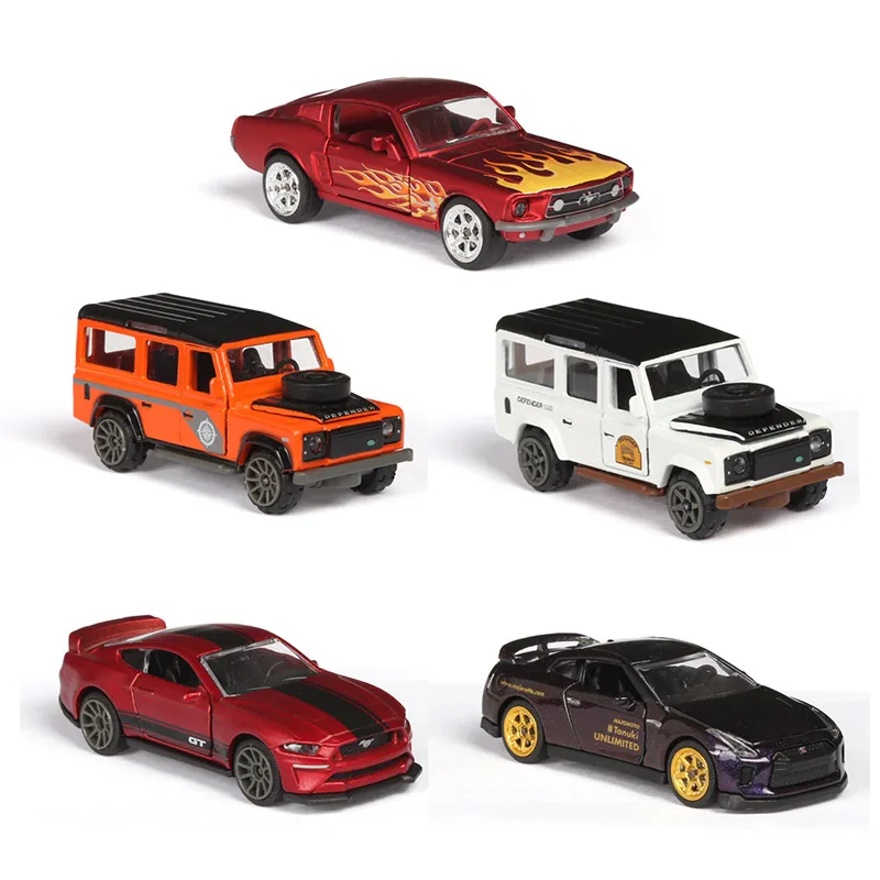 Majorette DELUXE Cars LAND ROVER DEFENDER/FORD MUSTANG GT/NISSAN GT-R 1/64 Die-cast Model Collection Toy Vehicles
Majorette DELUXE Cars LAND ROVER DEFENDER/FORD MUSTANG GT/NISSAN GT-R 1/64 Die-cast Model Collection Toy Vehicles