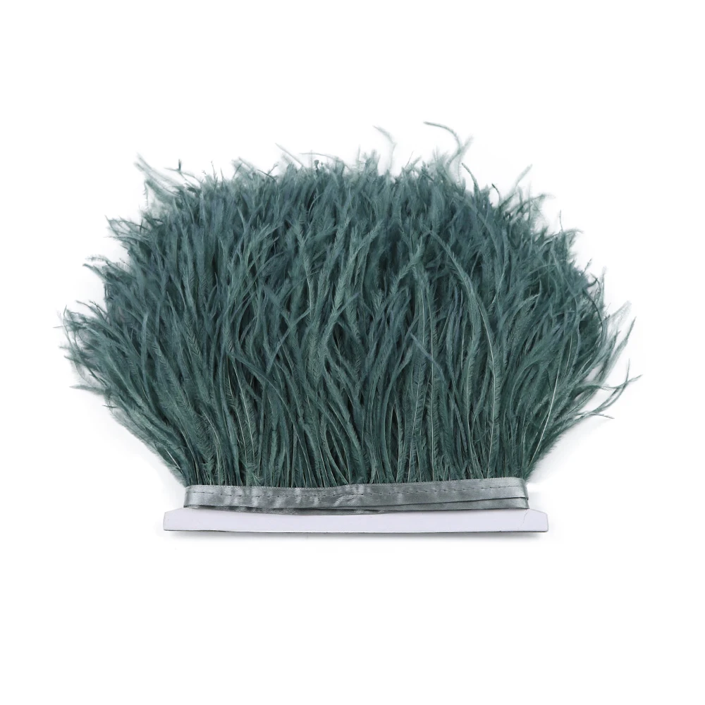 Dark Green10M 8-10CM Ostrich Feather Trim Ribbon Dyed Various Real Fluffy Fringe For Crafts Dress Skirt Sewing Accessory
Dark Green10M 8-10CM Ostrich Feather Trim Ribbon Dyed Various Real Fluffy Fringe For Crafts Dress Skirt Sewing Accessory