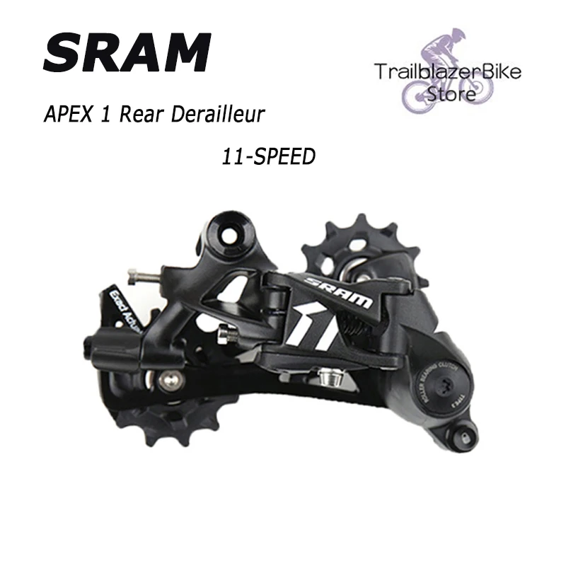 11-скоростной задний переключатель передач SRAM APEX 1 11 в, длинный корпус, совместимый с кассету 42T
11-скоростной задний переключатель передач SRAM APEX 1 11 в, длинный корпус, совместимый с кассету 42T