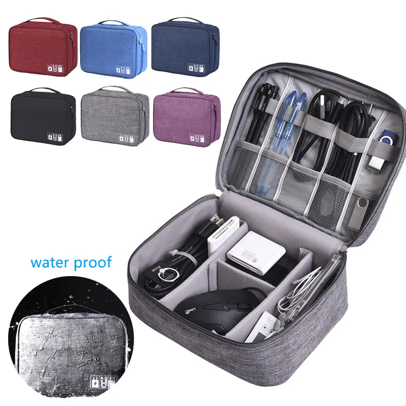 Portable Travel Bag Gadget Zipper Storage Organizer USB Cable Cosmetic Pouch Kit Accessories Organizadores maletas de viaje
Portable Travel Bag Gadget Zipper Storage Organizer USB Cable Cosmetic Pouch Kit Accessories Organizadores maletas de viaje