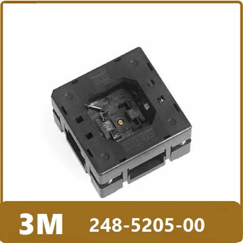 3M 248-5205-00 IC & Component Socket, 48 Contacts, QFN Test Socket, 0.5 mm, Text Tool, Beryllium Copper
3M 248-5205-00 IC & Component Socket, 48 Contacts, QFN Test Socket, 0.5 mm, Text Tool, Beryllium Copper