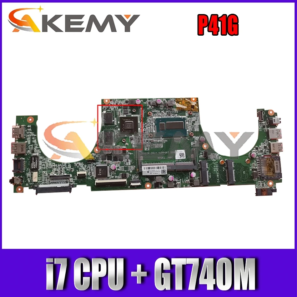 CN-0K0PF0 0Y8VHY DAJW8CMB8E1 для DELL P41G Vostro 14 5470 5439 P41G V5470 материнская плата для ноутбука с процессором i7 + GT740M 100% протестированная работа
CN-0K0PF0 0Y8VHY DAJW8CMB8E1 для DELL P41G Vostro 14 5470 5439 P41G V5470 материнская плата для ноутбука с процессором i7 + GT740M 100% протестированная работа